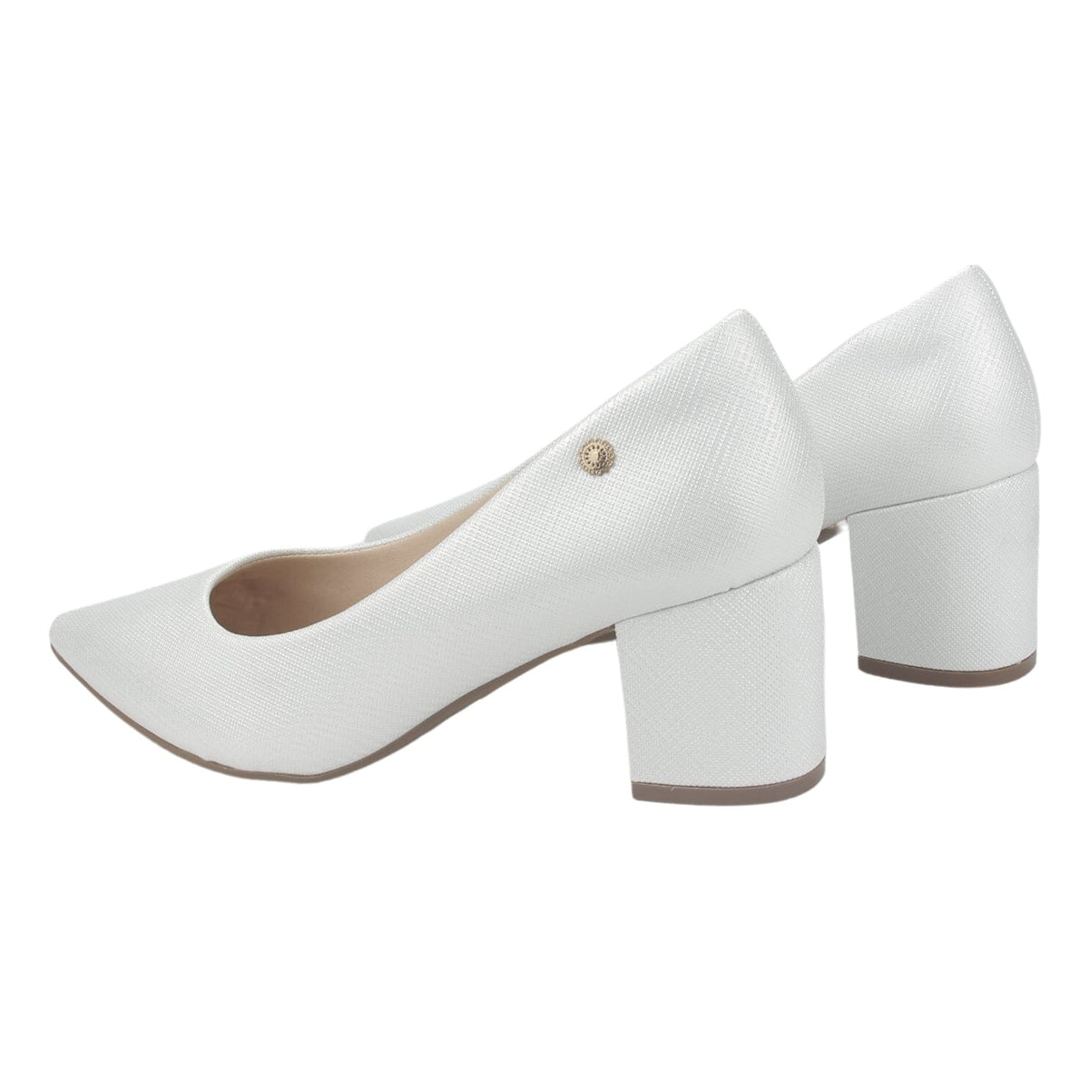 Zapato Chalada Mujer Bolse-52 Plateado Casual Tacones Altos Chalada 