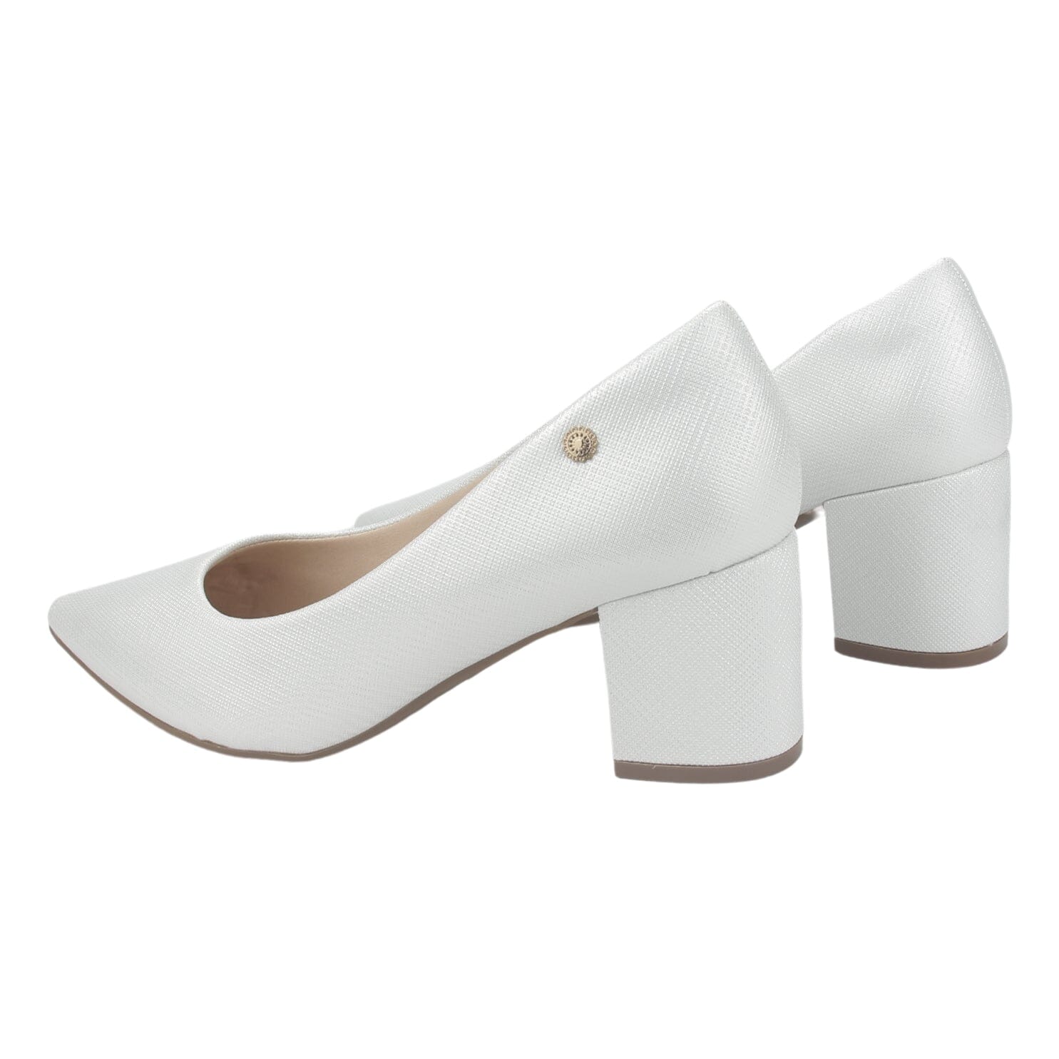 Zapato Chalada Mujer Bolse-52 Plateado Casual Tacones Altos Chalada 