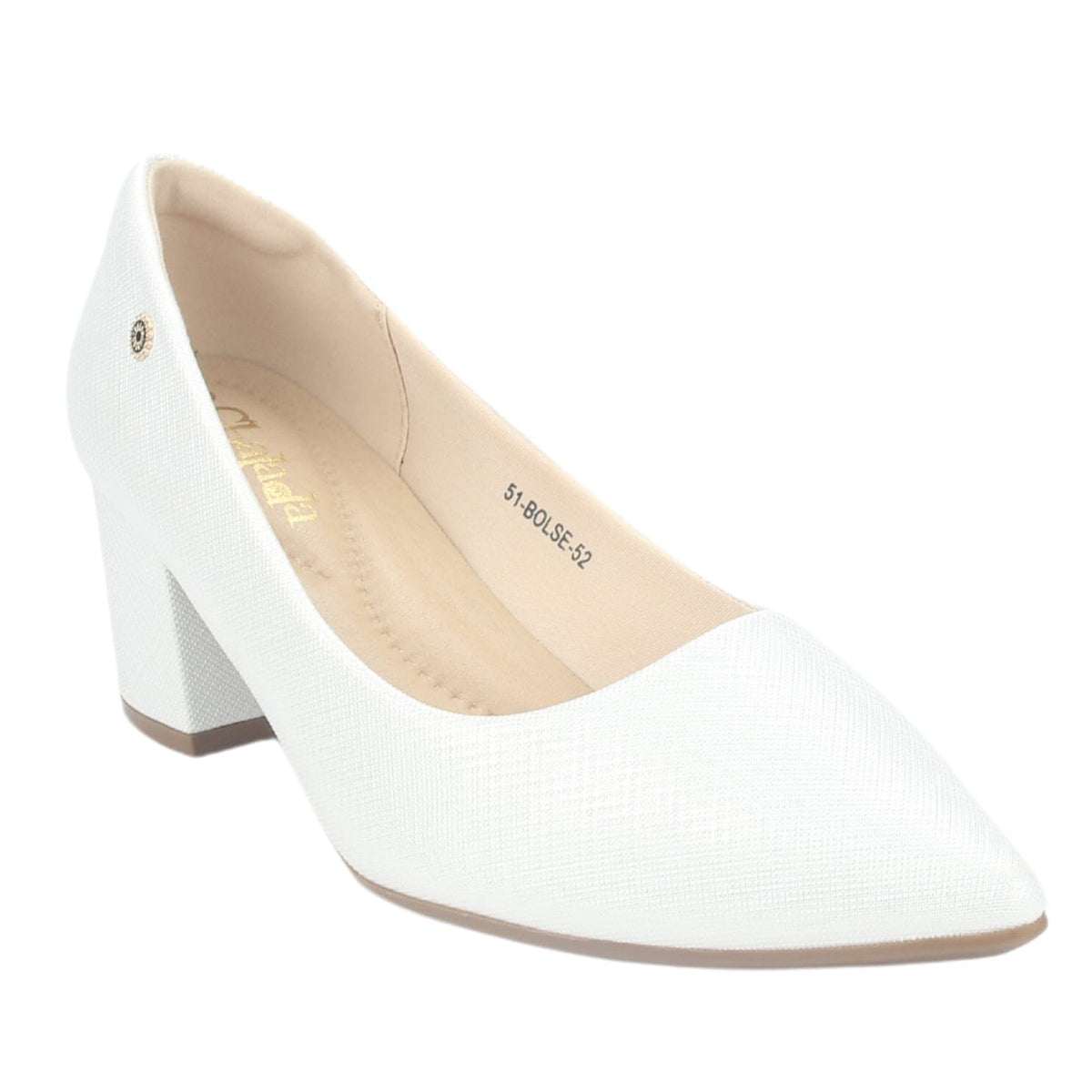 Zapato Chalada Mujer Bolse-52 Plateado Casual Tacones Altos Chalada 