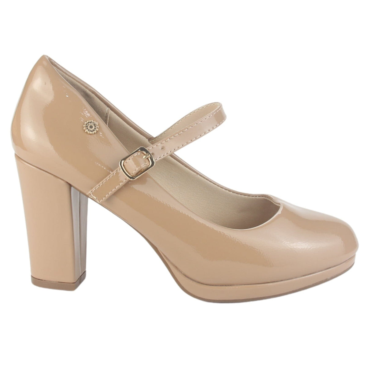 Zapato Chalada Mujer Bruna-3 Beige Casual Tacones Altos Chalada 