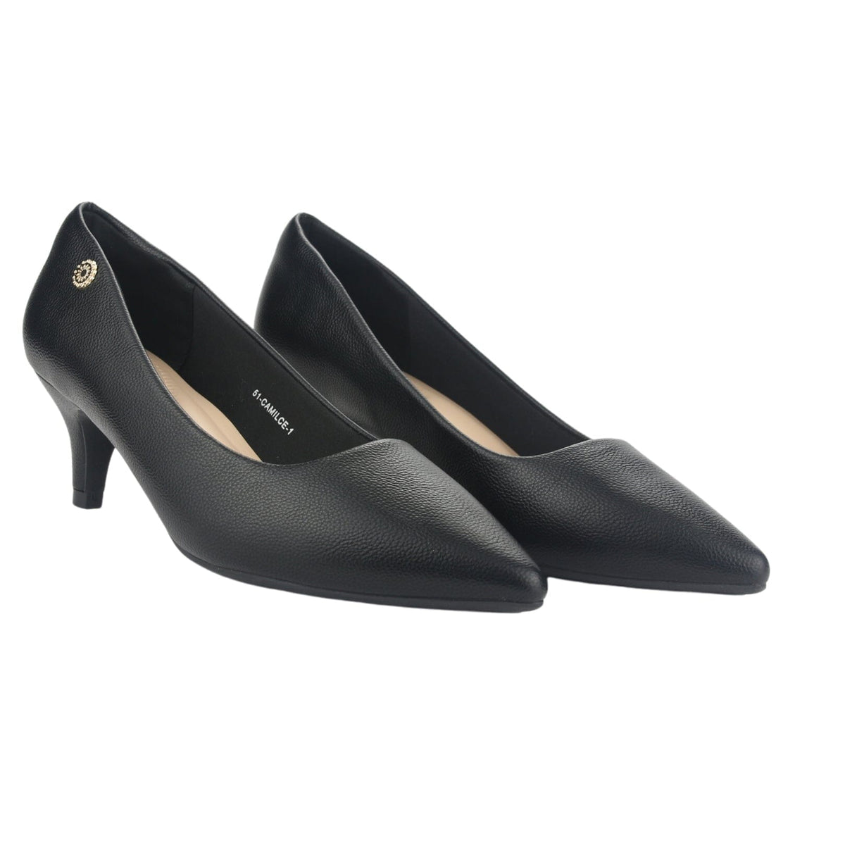 Zapato Chalada Mujer Camille-1 Negro Casual Tacones Bajos Chalada 