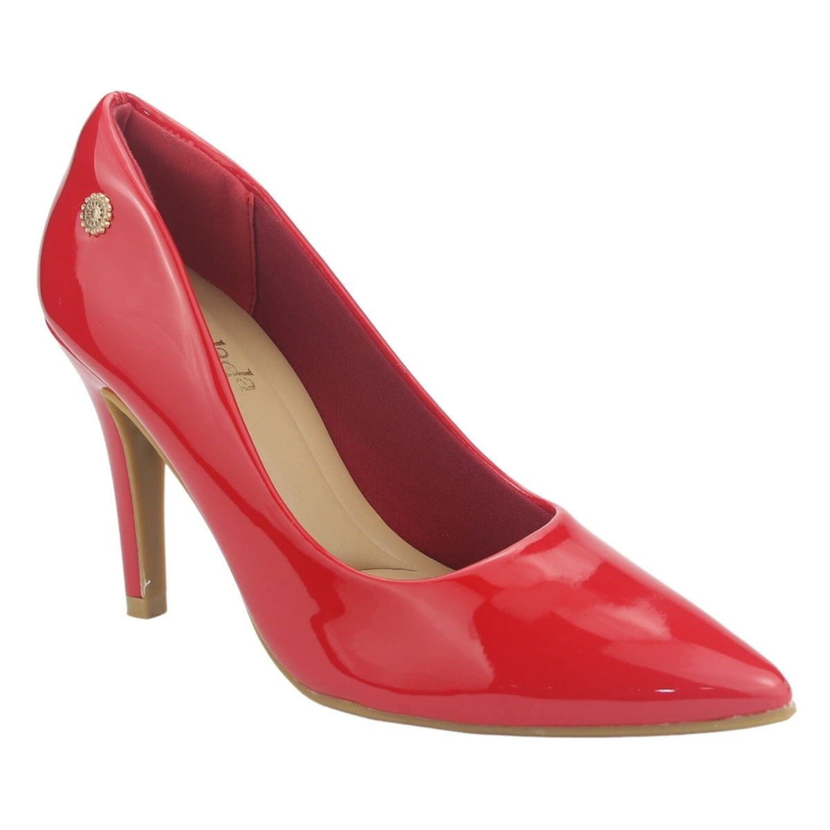 Zapato Chalada Mujer Clora-4 Rojo Casual Tacones Bajos Chalada 