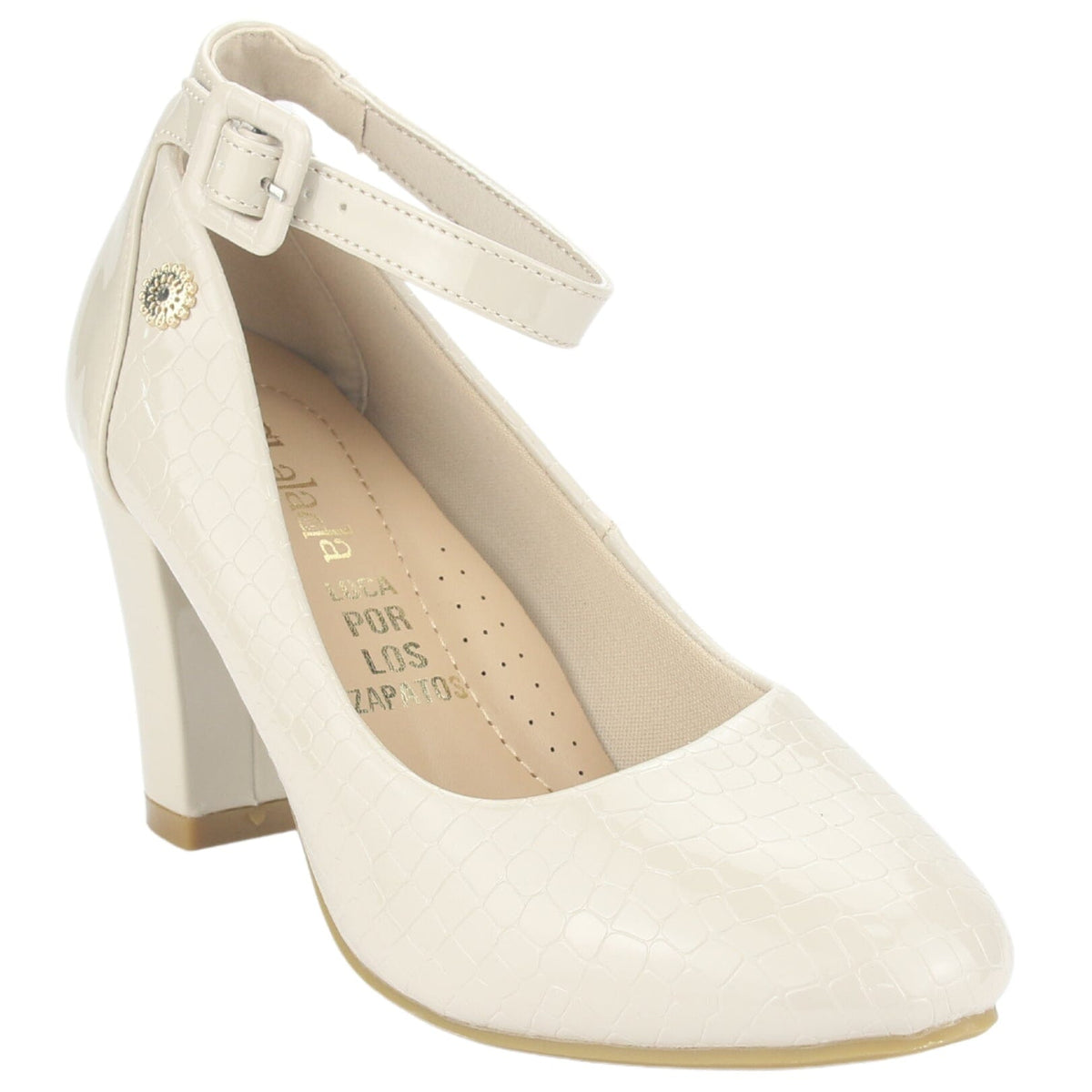 Zapato Chalada Mujer Cobna-6 Beige Casual Tacones Altos Chalada 