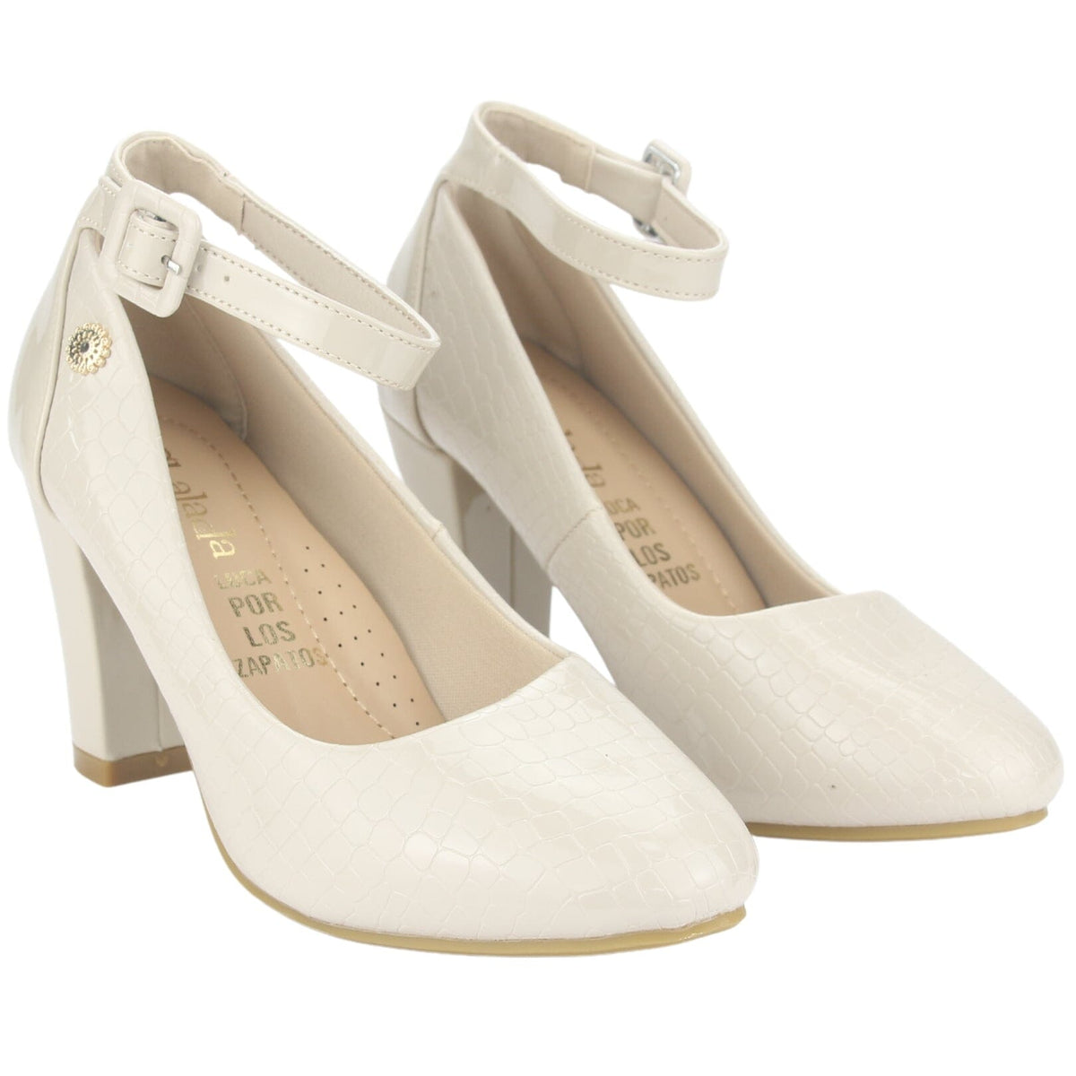 Zapato Chalada Mujer Cobna-6 Beige Casual Tacones Altos Chalada 