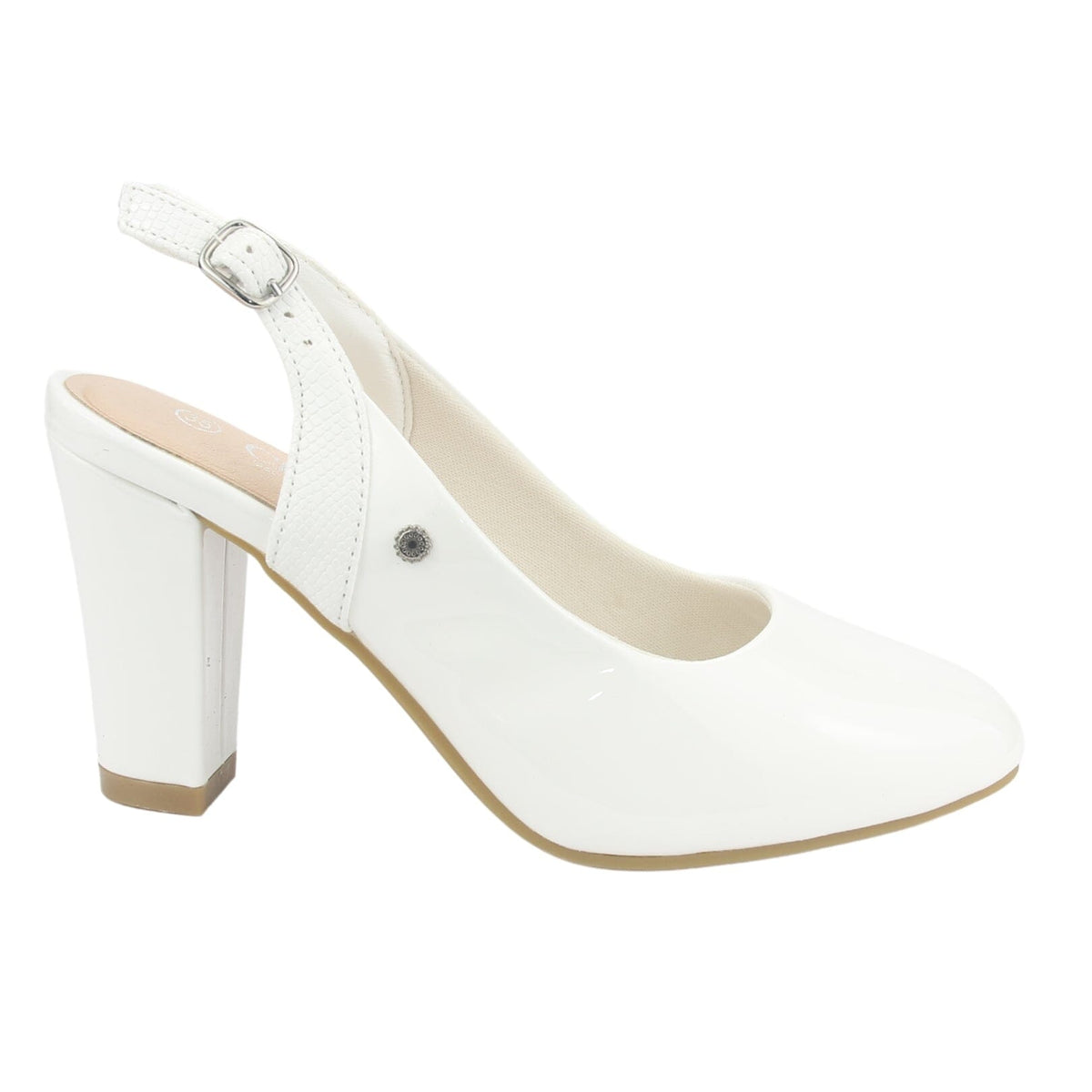 Zapato Chalada Mujer Cobna-7 Blanco Casual Tacones Bajos Chalada 