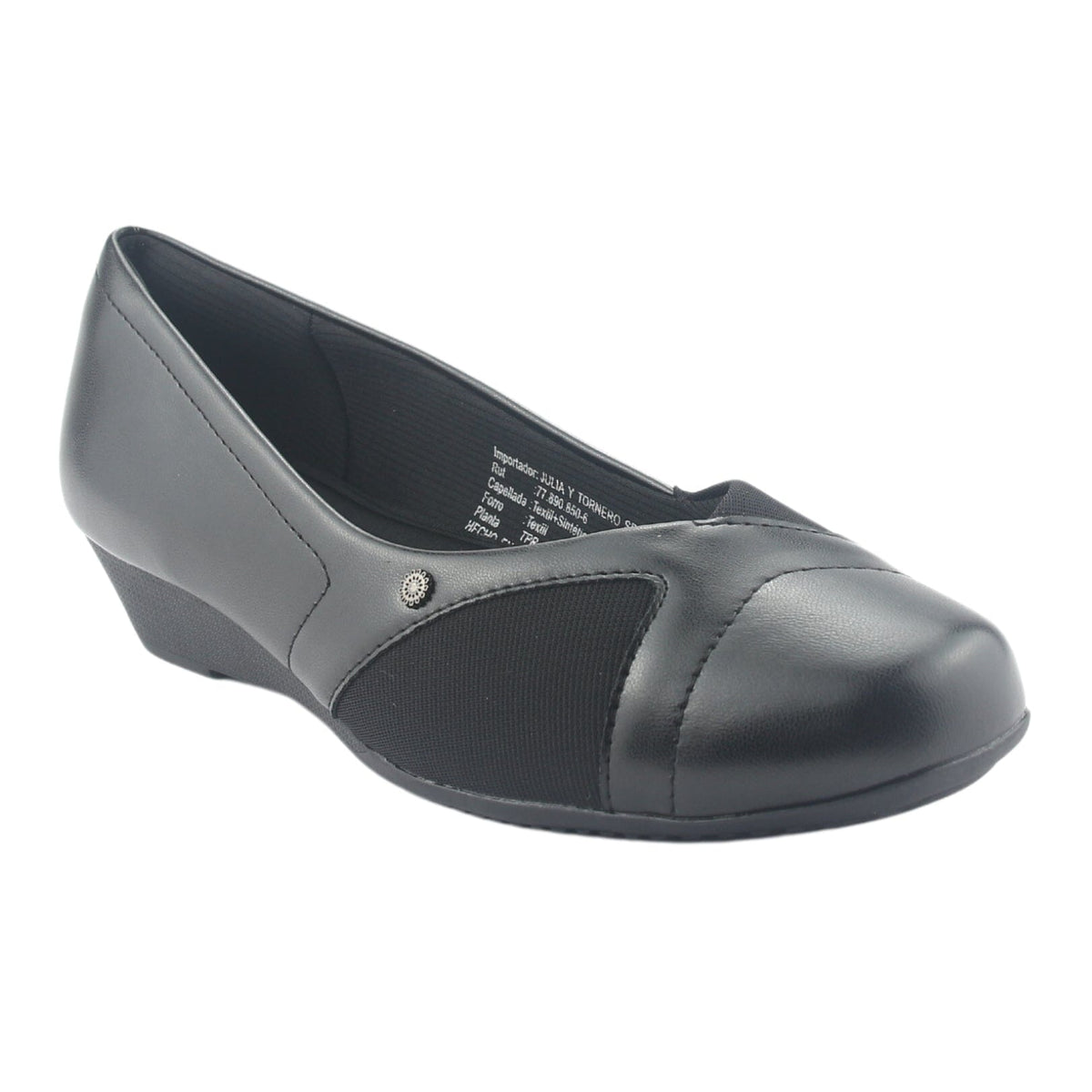 Zapato Chalada Mujer Coles-1 N Negro Casual Zapatos Taco Chalada 