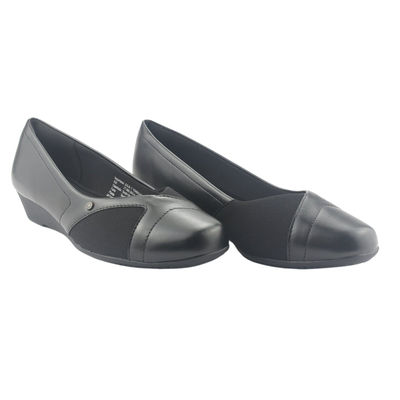 Zapato Chalada Mujer Coles-1 N Negro Casual Zapatos Taco Chalada 