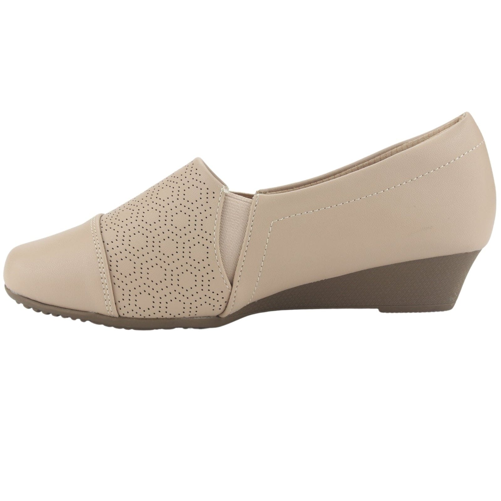 Zapato Chalada Mujer Coles-4 Nude Casual Mocasines Taco Chalada 