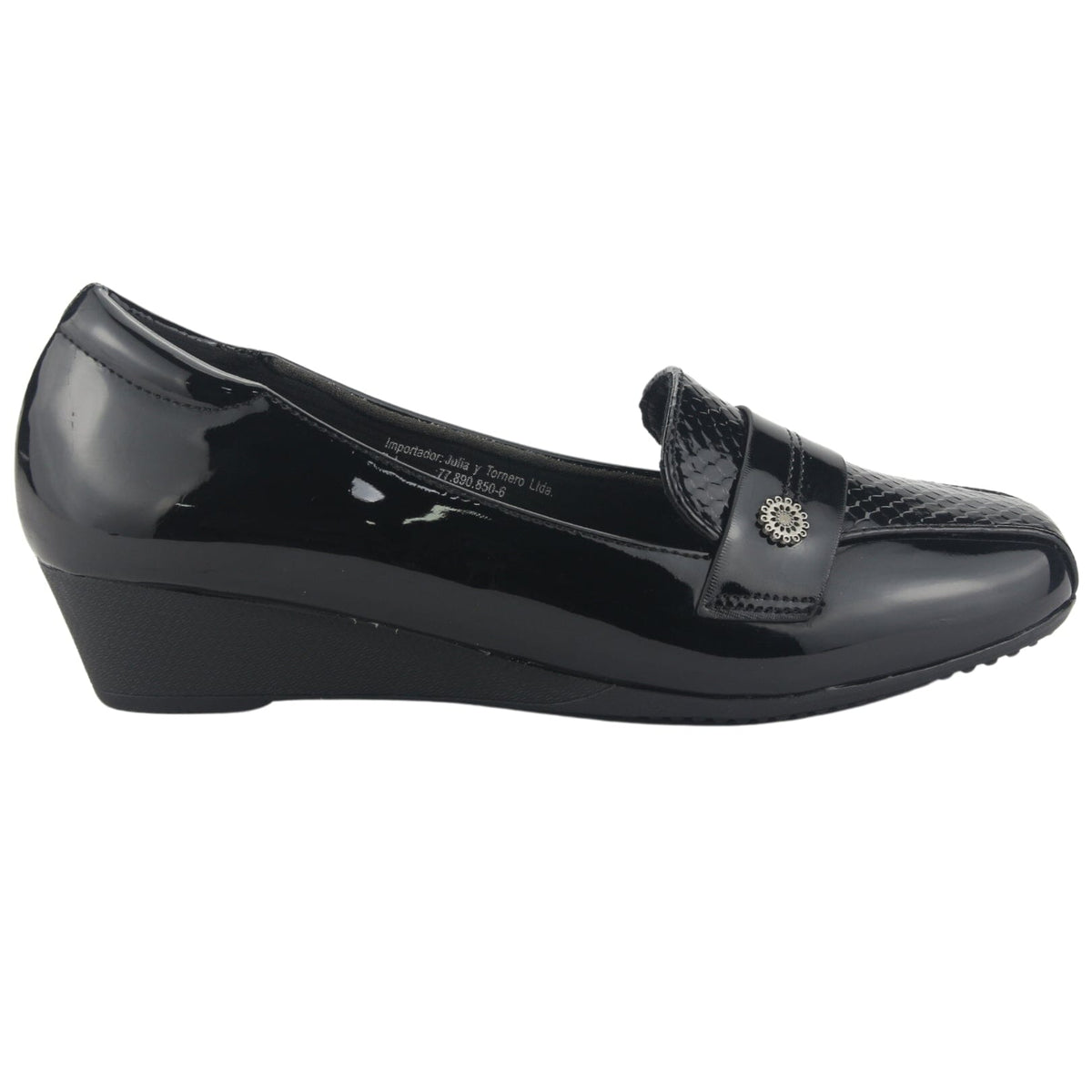 Zapato Chalada Mujer Coles-5 Negro Casual Mocasines Taco Chalada 