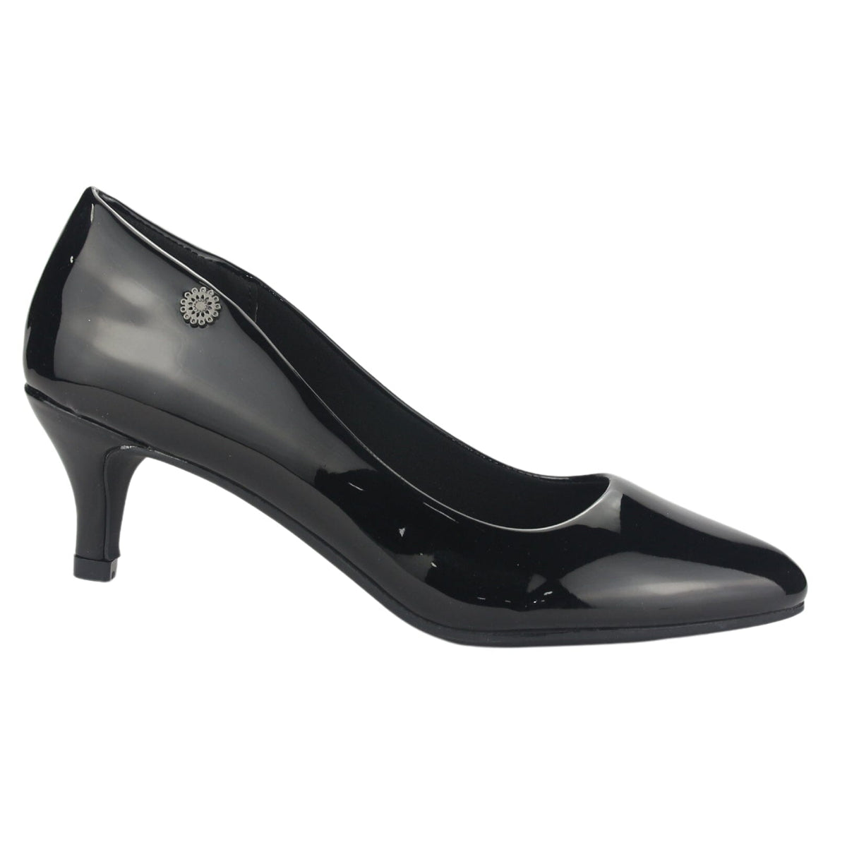 Zapato Chalada Mujer Conforto-10 Negro Casual Tacones Bajos Chalada 