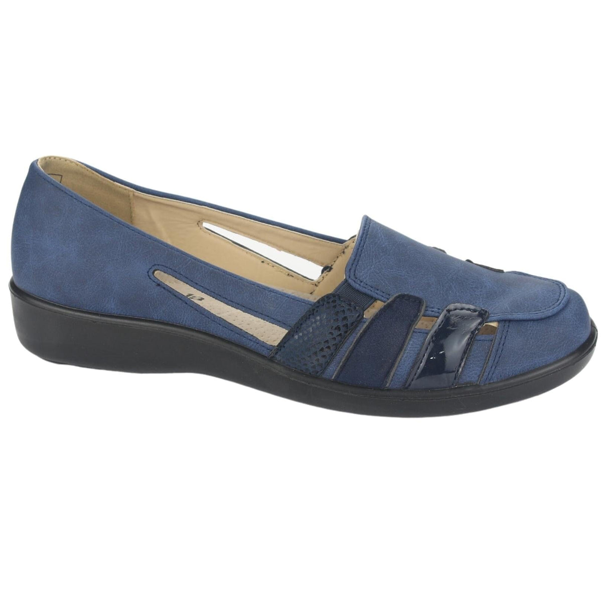 Zapato Chalada Mujer Deco-2 Azul Comfort Zapatos Chalada 