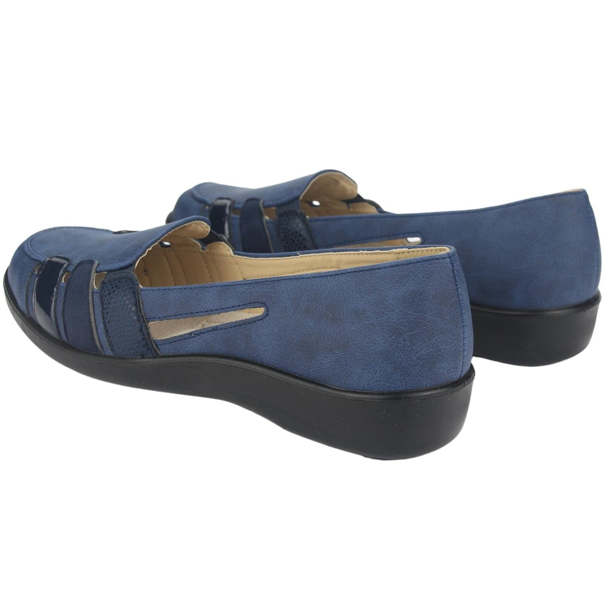 Zapato Chalada Mujer Deco-2 Azul Comfort Zapatos Chalada 