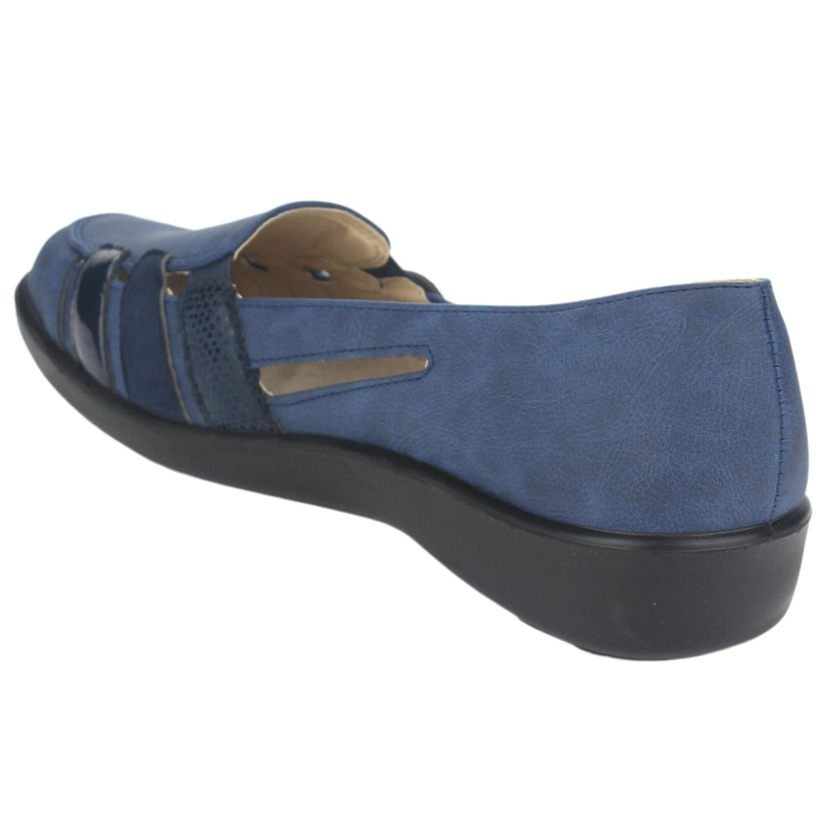 Zapato Chalada Mujer Deco-2 Azul Comfort Zapatos Chalada 
