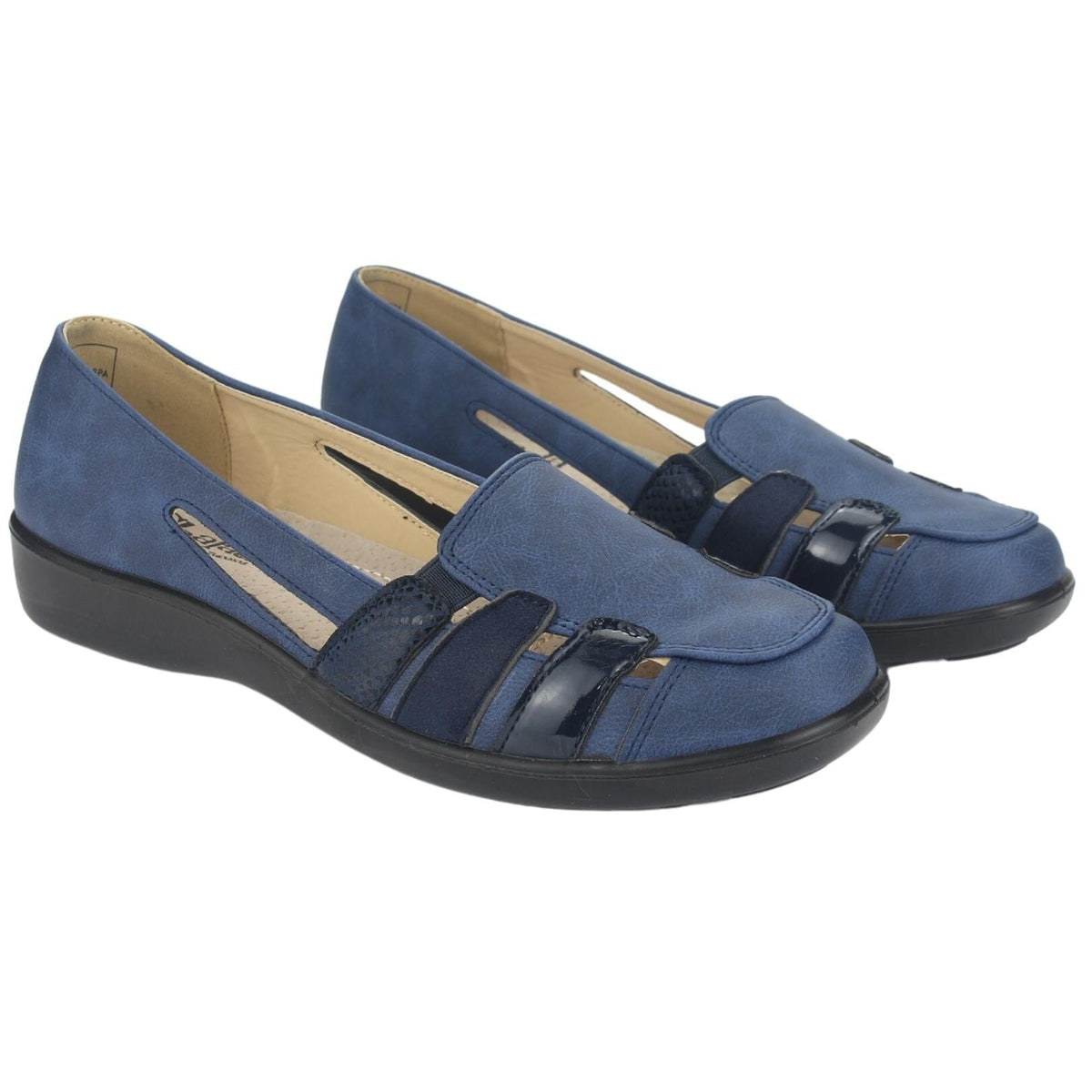 Zapato Chalada Mujer Deco-2 Azul Comfort Zapatos Chalada 
