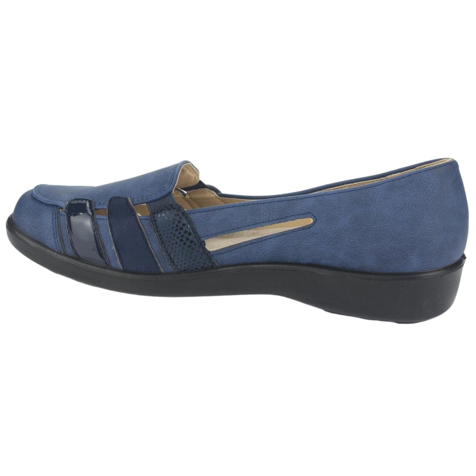 Zapato Chalada Mujer Deco-2 Azul Comfort Zapatos Chalada 