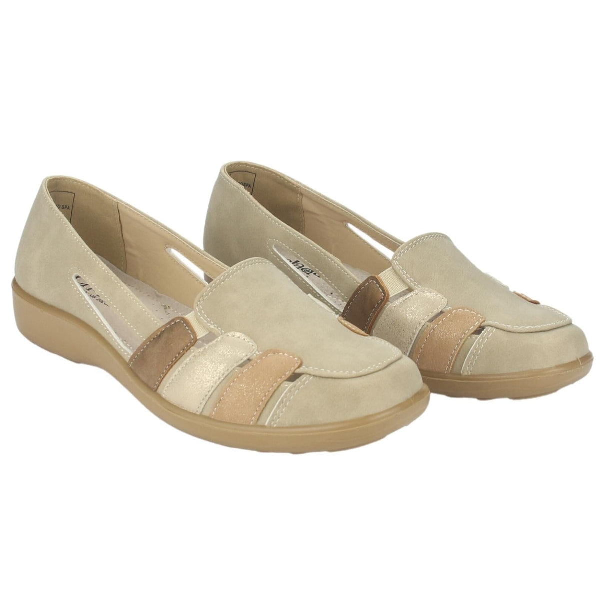 Zapato Chalada Mujer Deco-2 Beige Comfort Zapatos Chalada 