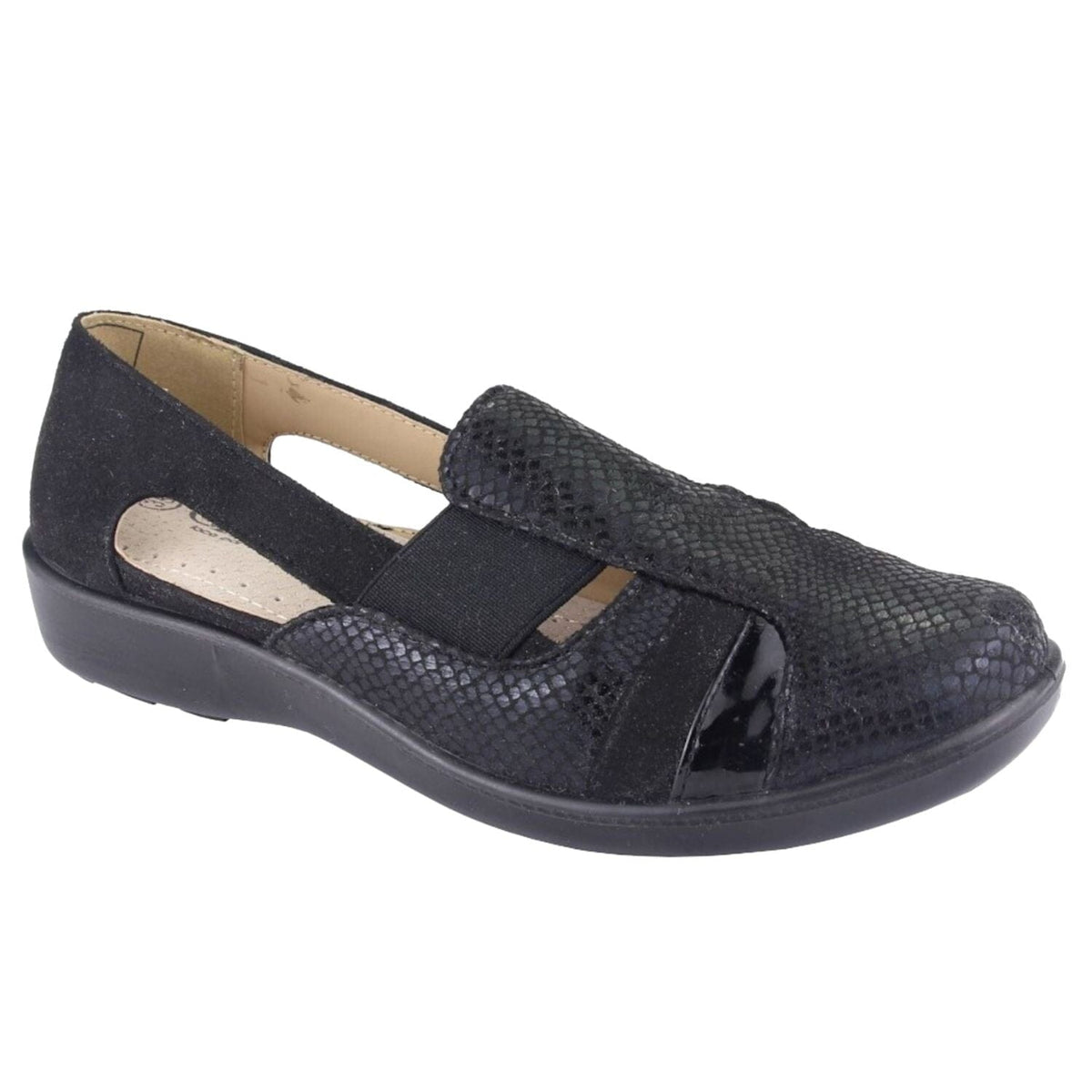 Zapato Chalada Mujer Deco-5 Negro Comfort Zapatos Chalada 