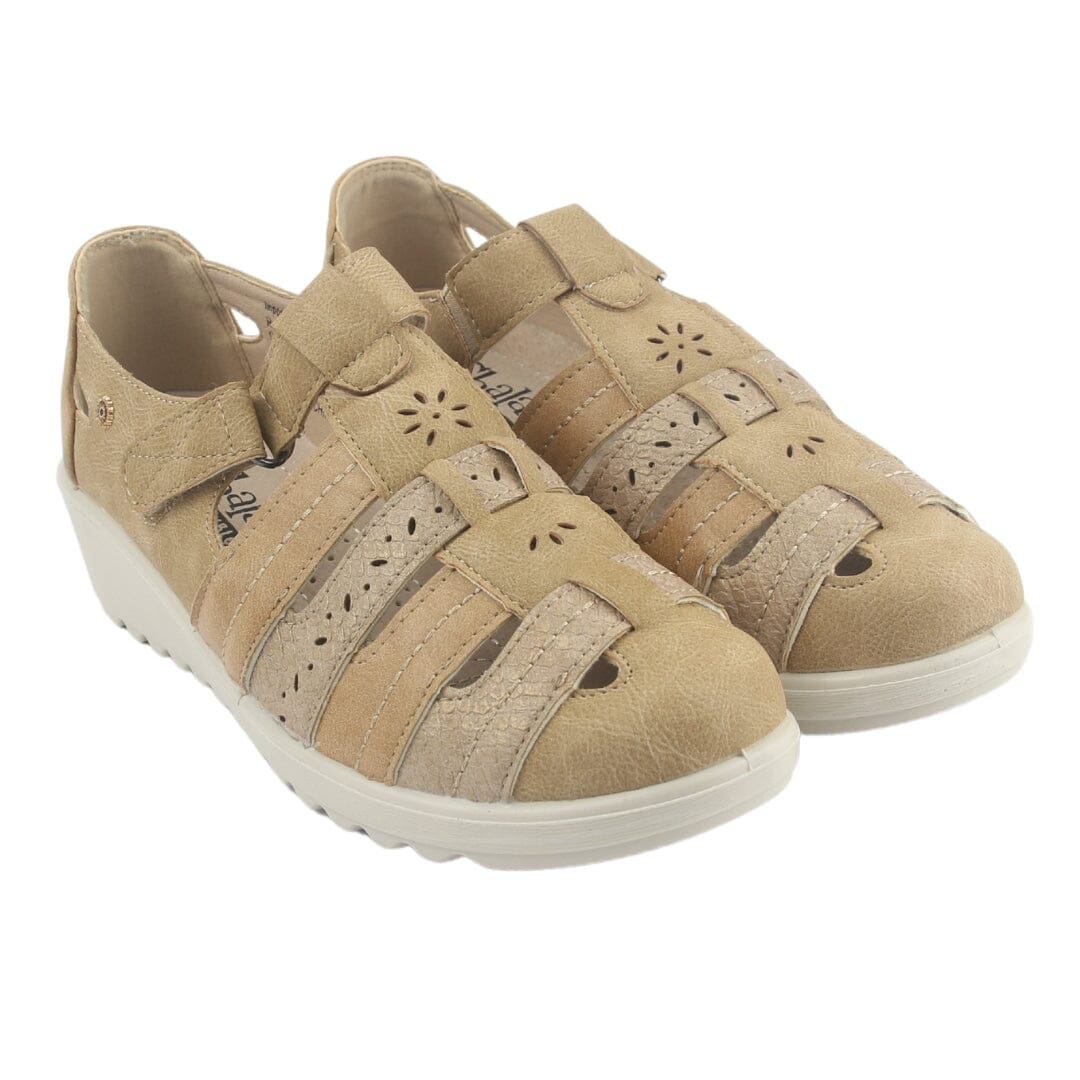 Zapato Chalada Mujer Deza-2 Beige Casual Zapatos Planos Comfort Chalada 