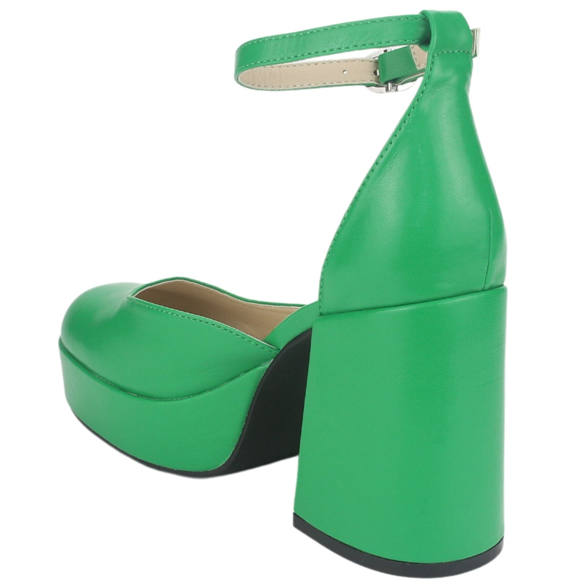 Zapato Chalada Mujer Dream-1 Verde Plataforma Zapatos Taco Chalada 