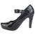 Zapato Chalada Mujer Fashion-71 Negro Fiesta Zapatos Taco Chalada 