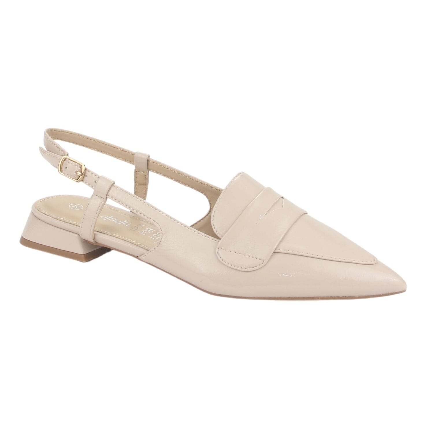 Zapato Chalada Mujer Feola-1 Nude Casual Tacones Bajos Chalada 