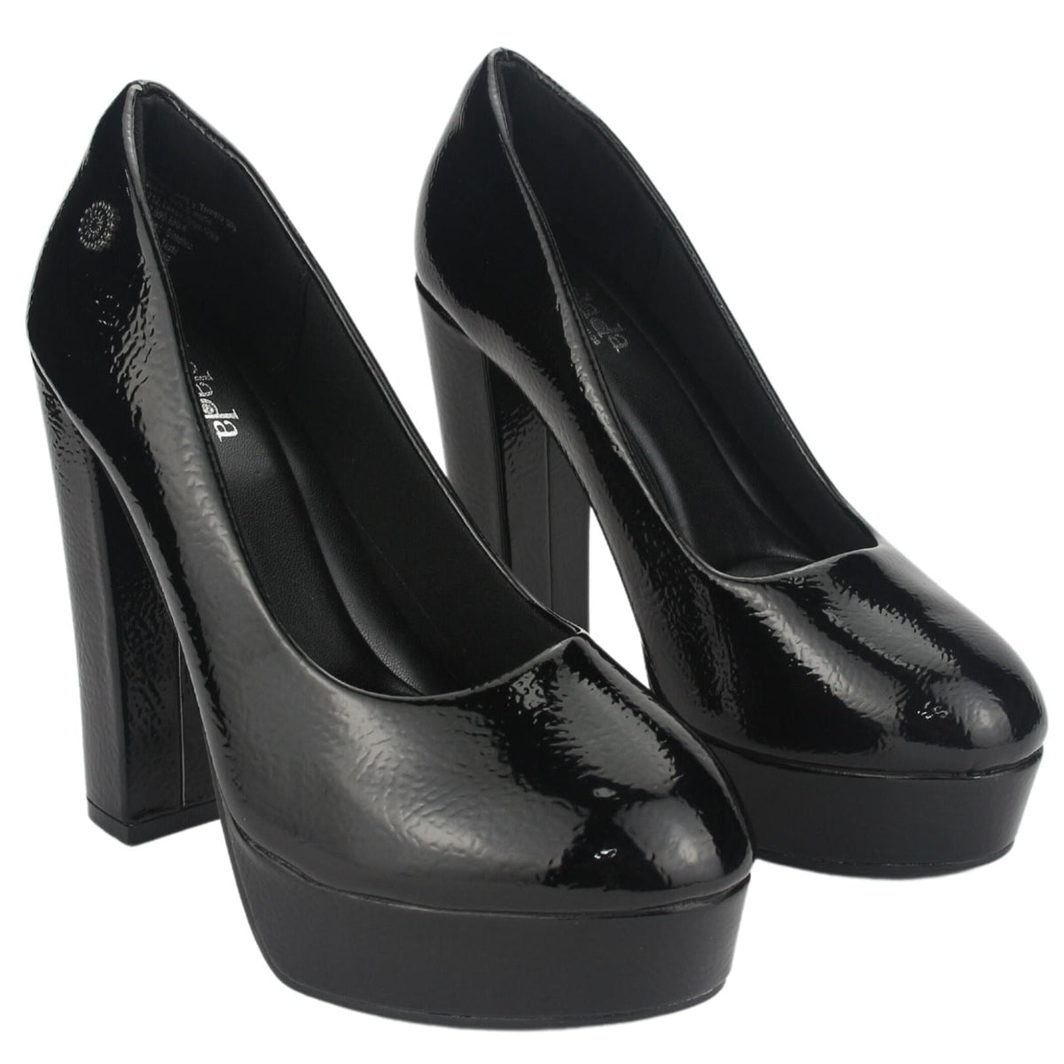 Zapato Chalada Mujer Fetiche-1 Negro Casual Zapatos Taco Chalada 