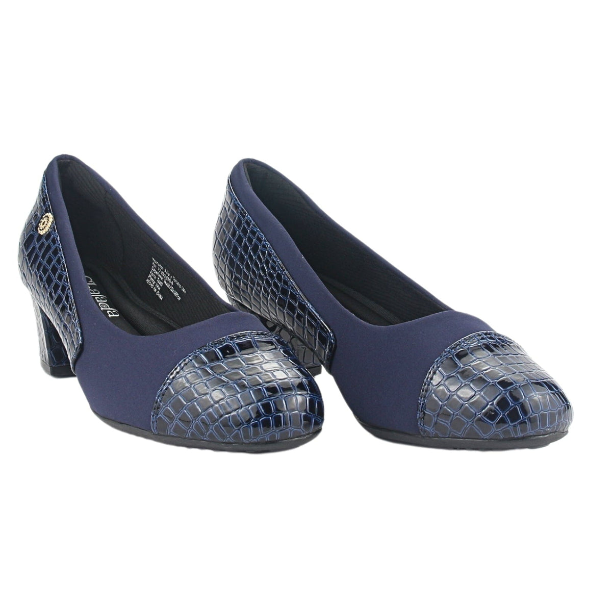 Zapato Chalada Mujer Flexi-15 Azul Marino Casual Tacones Bajos Chalada 