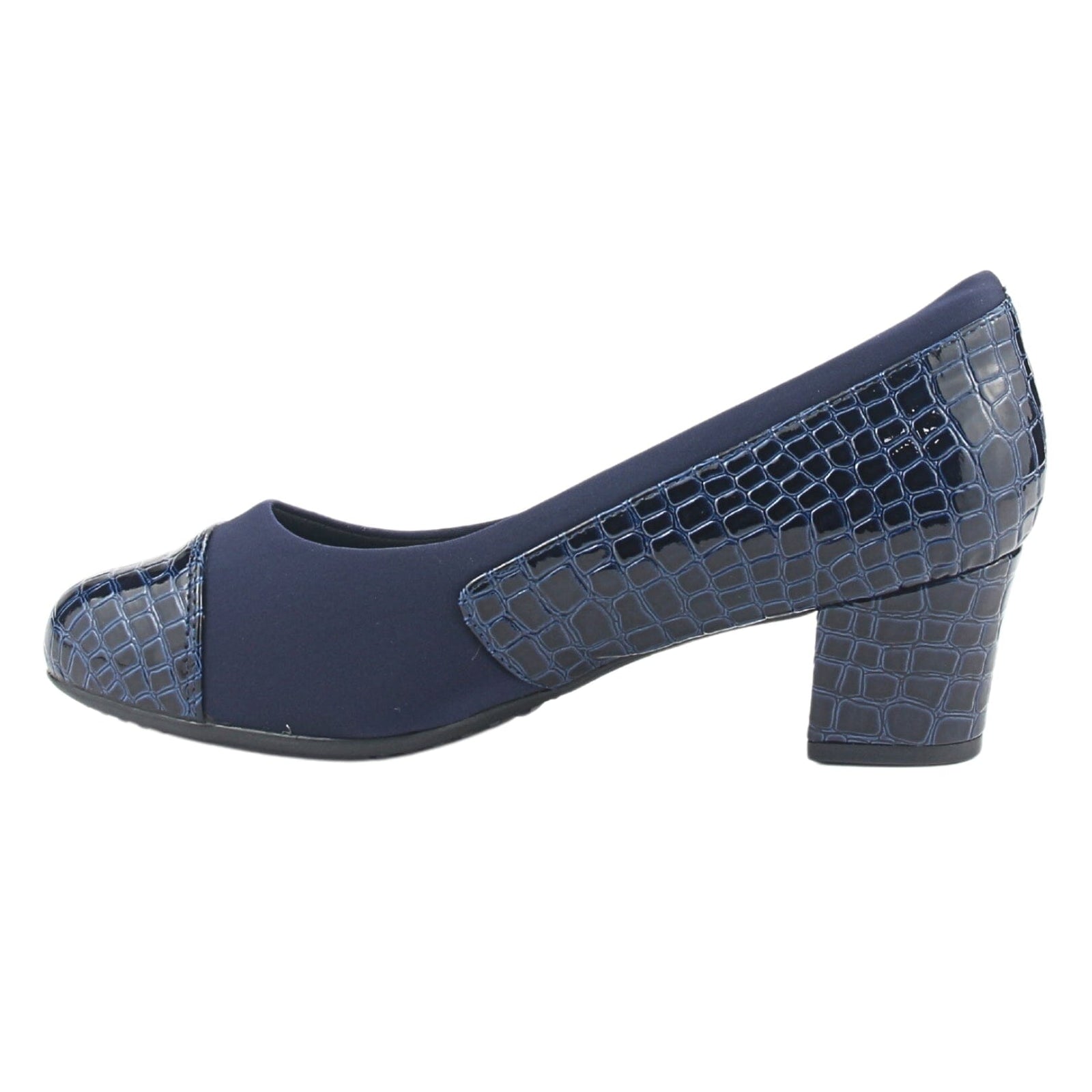 Zapato Chalada Mujer Flexi-15 Azul Marino Casual Tacones Bajos Chalada 