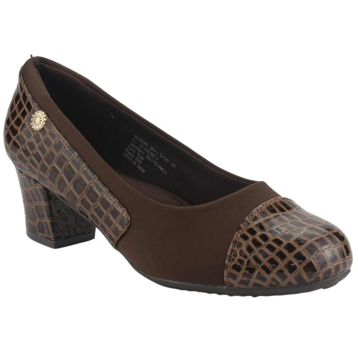 Zapato Chalada Mujer Flexi-15 Café Casual Mocasines Taco Chalada 