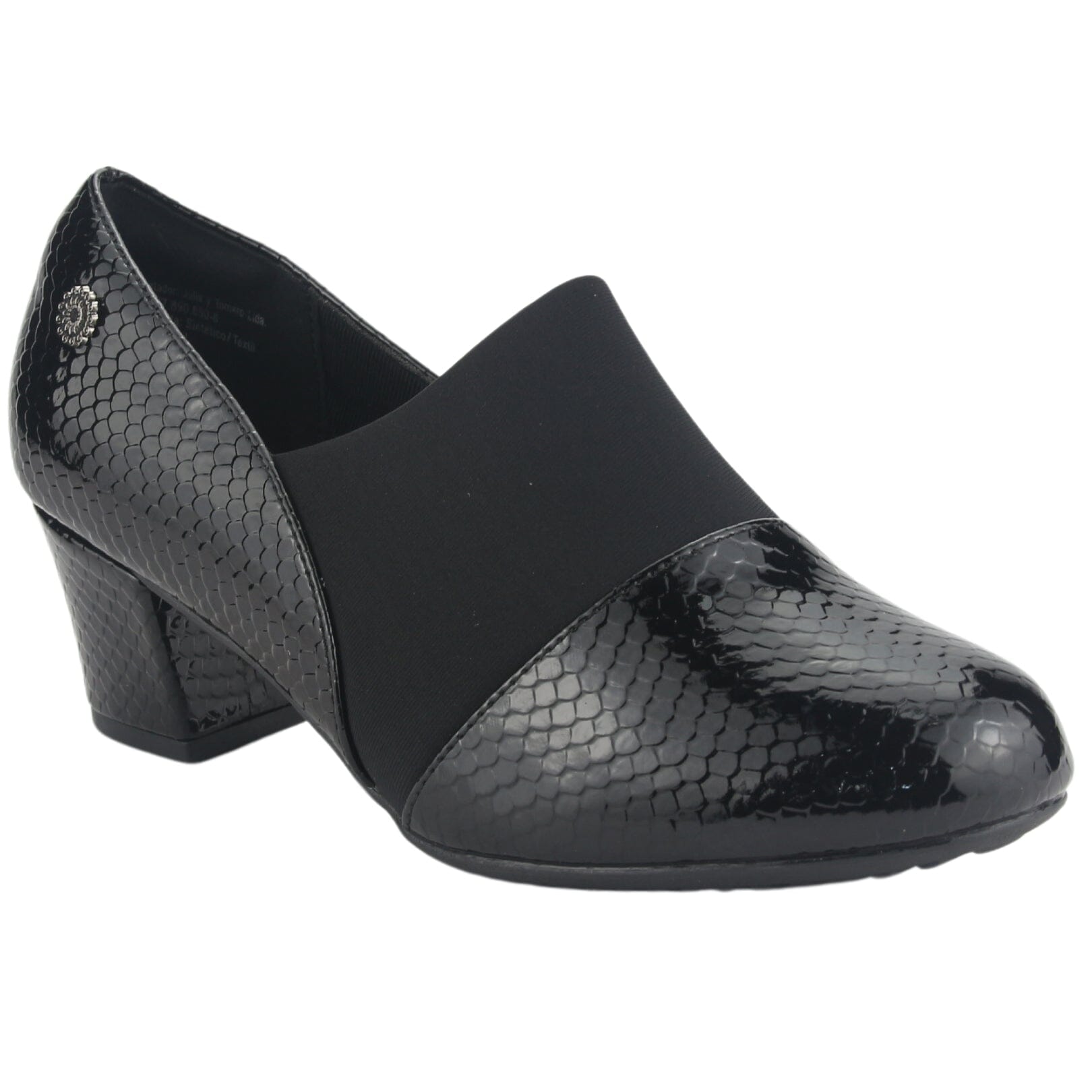 Zapato Chalada Mujer Flexi-42 Negro Casual Mocasines Taco Chalada 