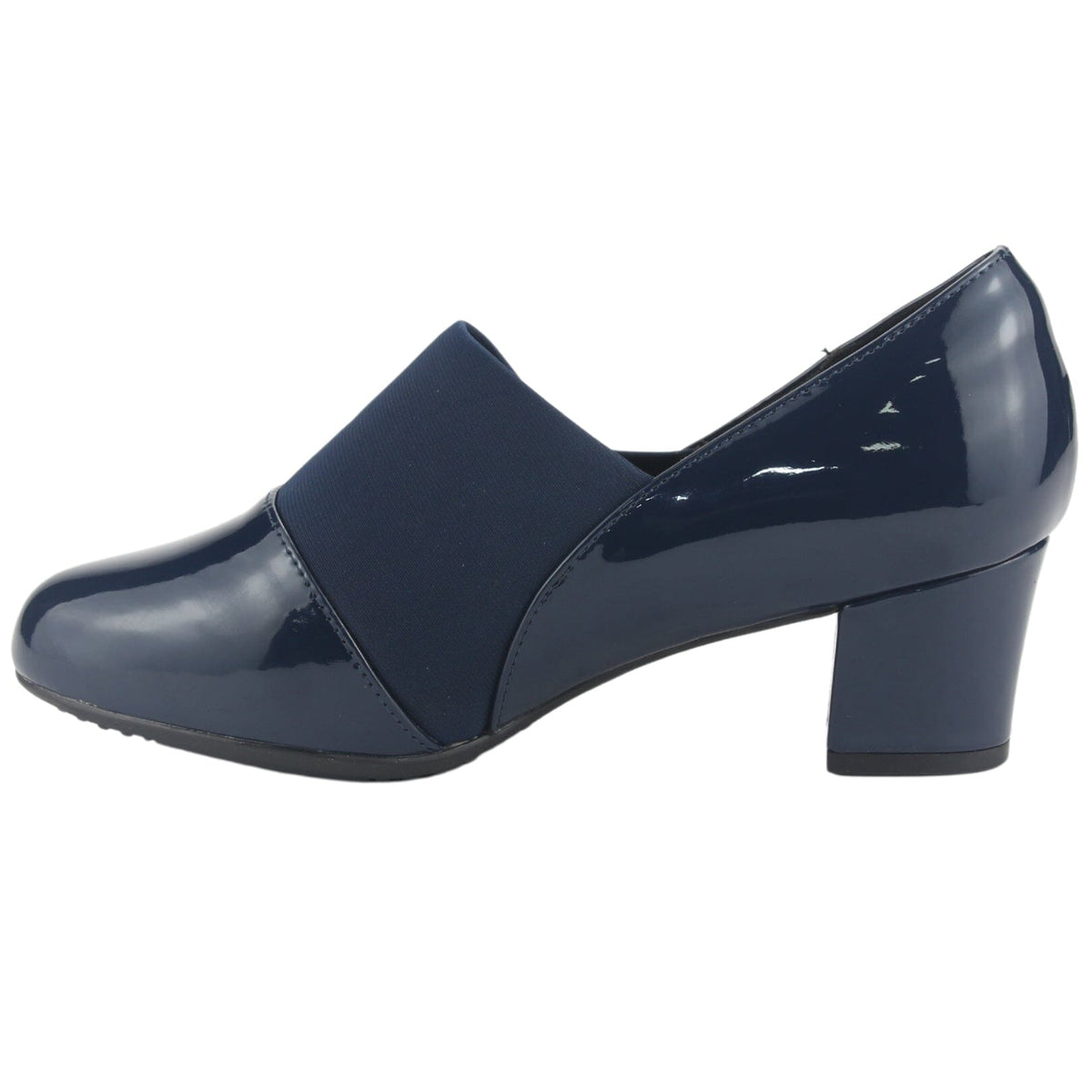 Zapato Chalada Mujer Flexi-43 Azul Marino Casual Mocasines Taco Chalada 