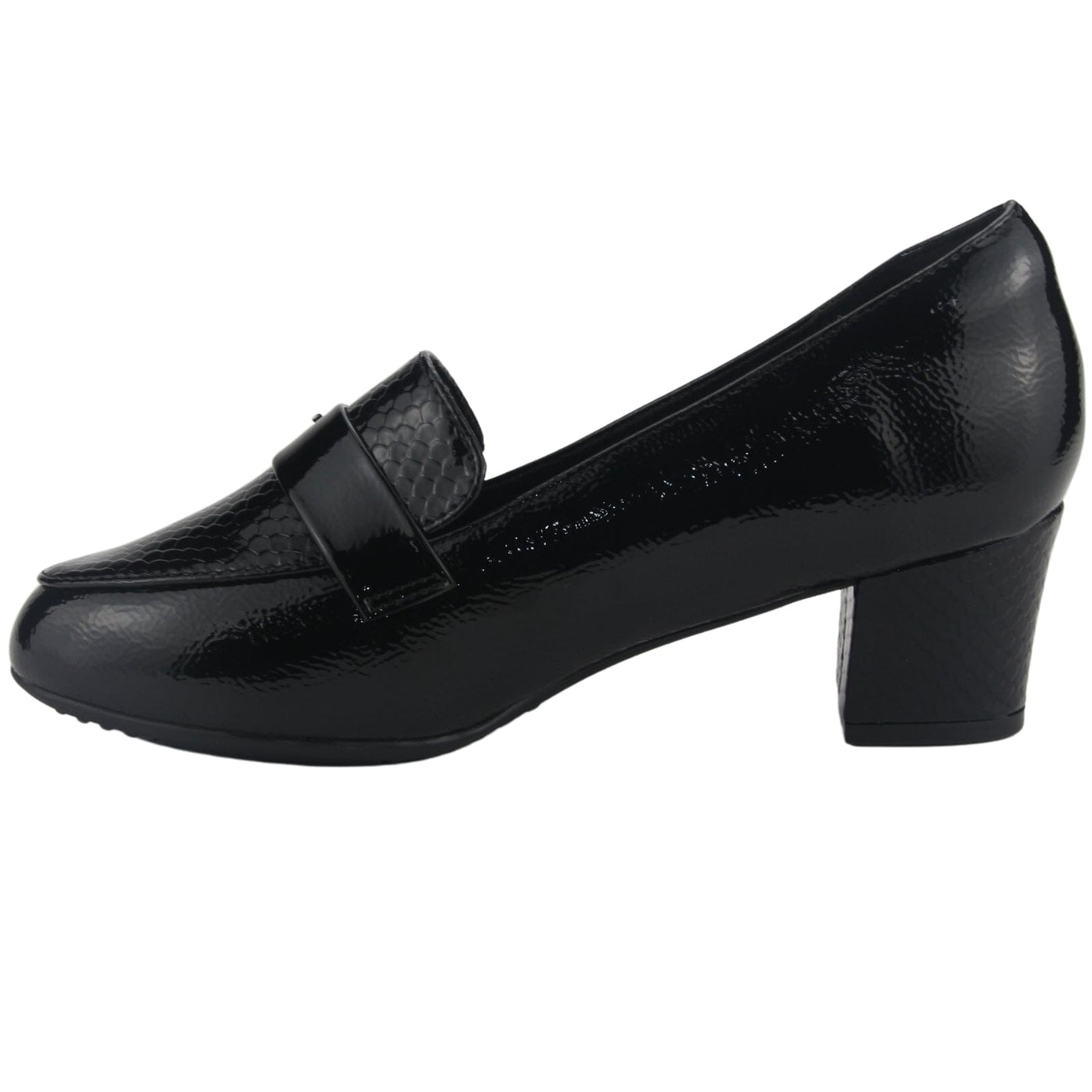 Zapato Chalada Mujer Flexi-46 Negro Casual Mocasines Taco Chalada 