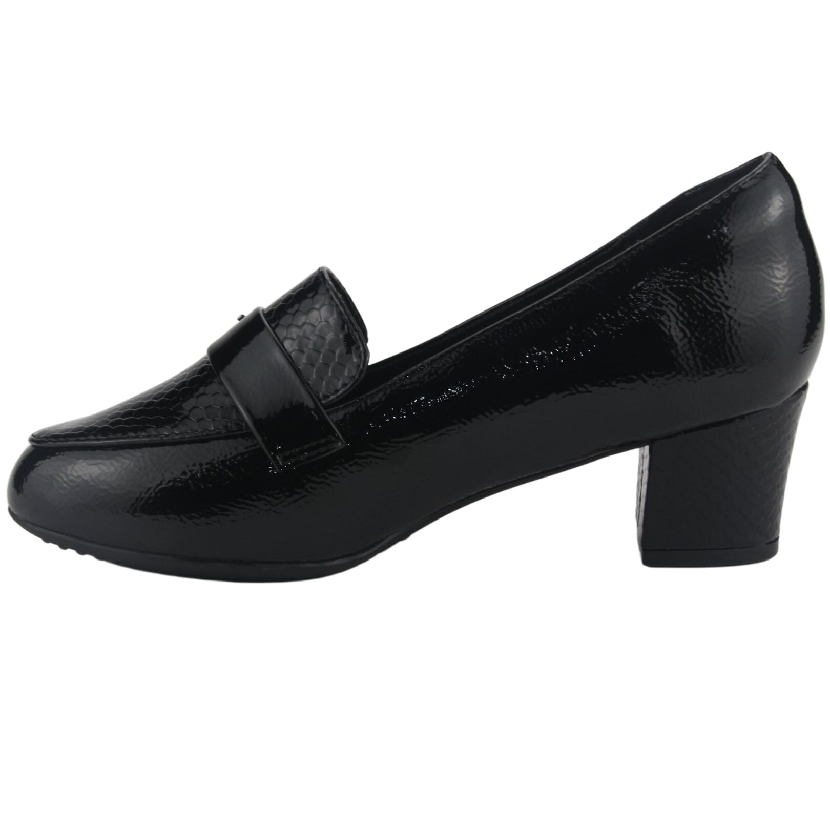 Zapato Chalada Mujer Flexi-46 Negro Casual Mocasines Taco Chalada 