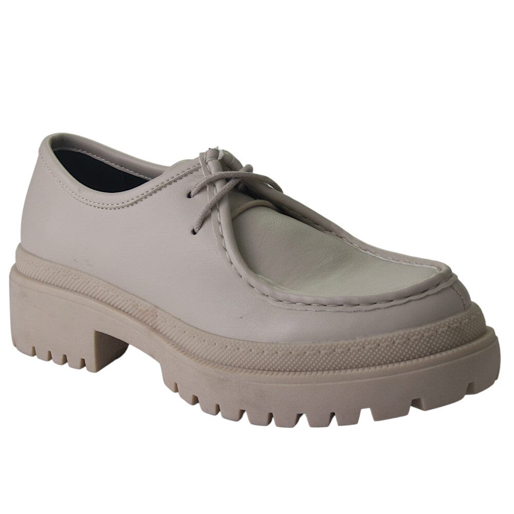 Zapato Chalada Mujer Jing-1 Beige Casual Zapatos Taco Chalada 