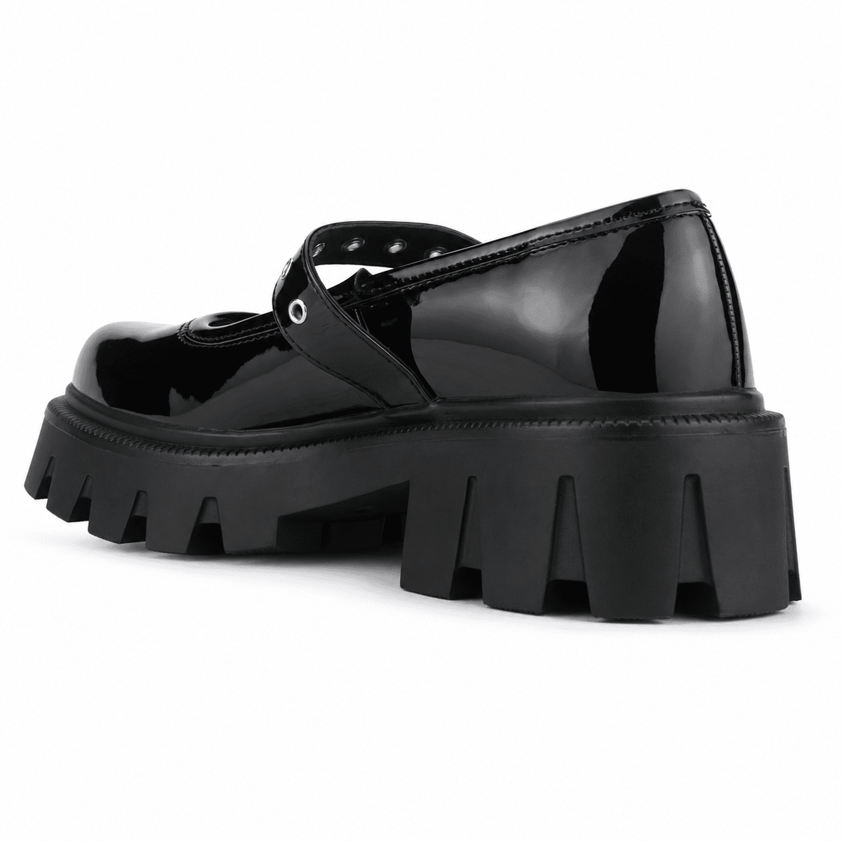 Zapato Chalada Mujer Joing-1 Negro Plataforma Mocasines Plataforma Chalada 