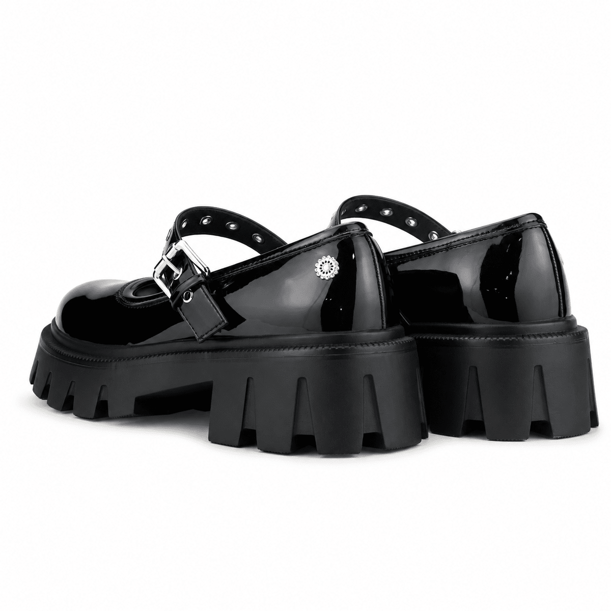 Zapato Chalada Mujer Joing-1 Negro Plataforma Mocasines Plataforma Chalada 