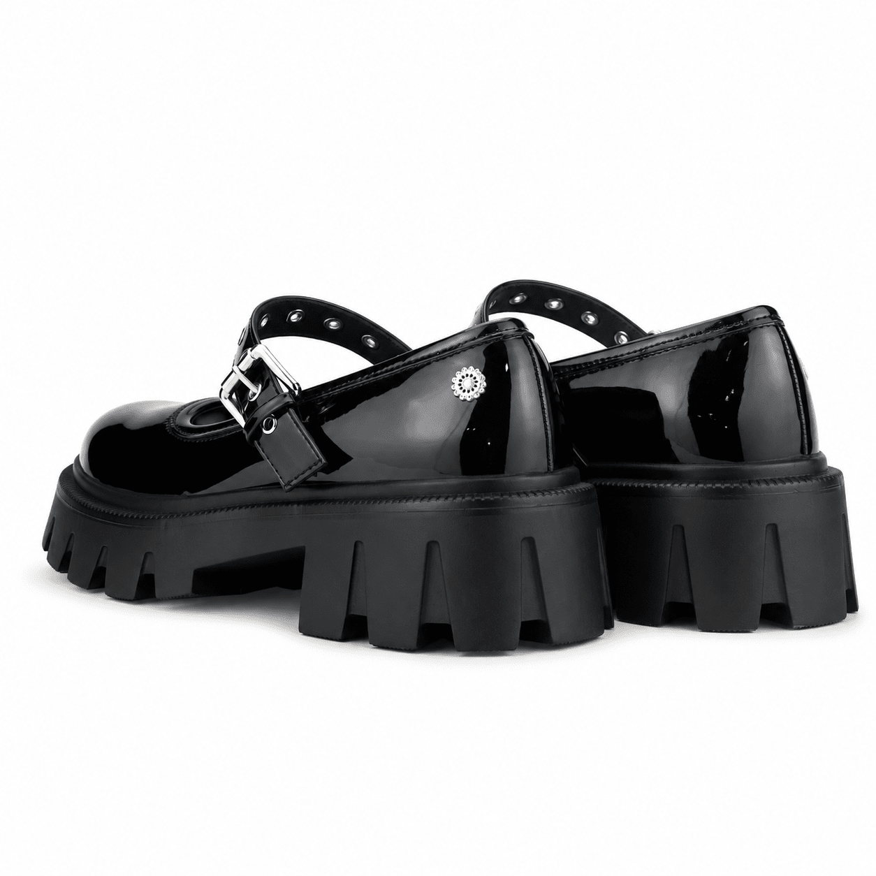 Zapato Chalada Mujer Joing-1 Negro Plataforma Mocasines Plataforma Chalada 