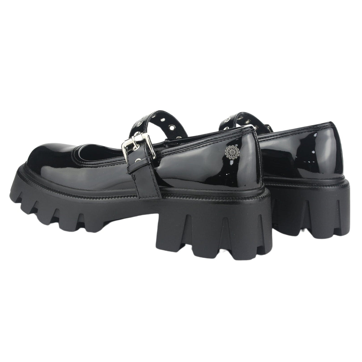 Zapato Chalada Mujer Joing-1 Negro Plataforma Mocasines Plataforma Chalada 