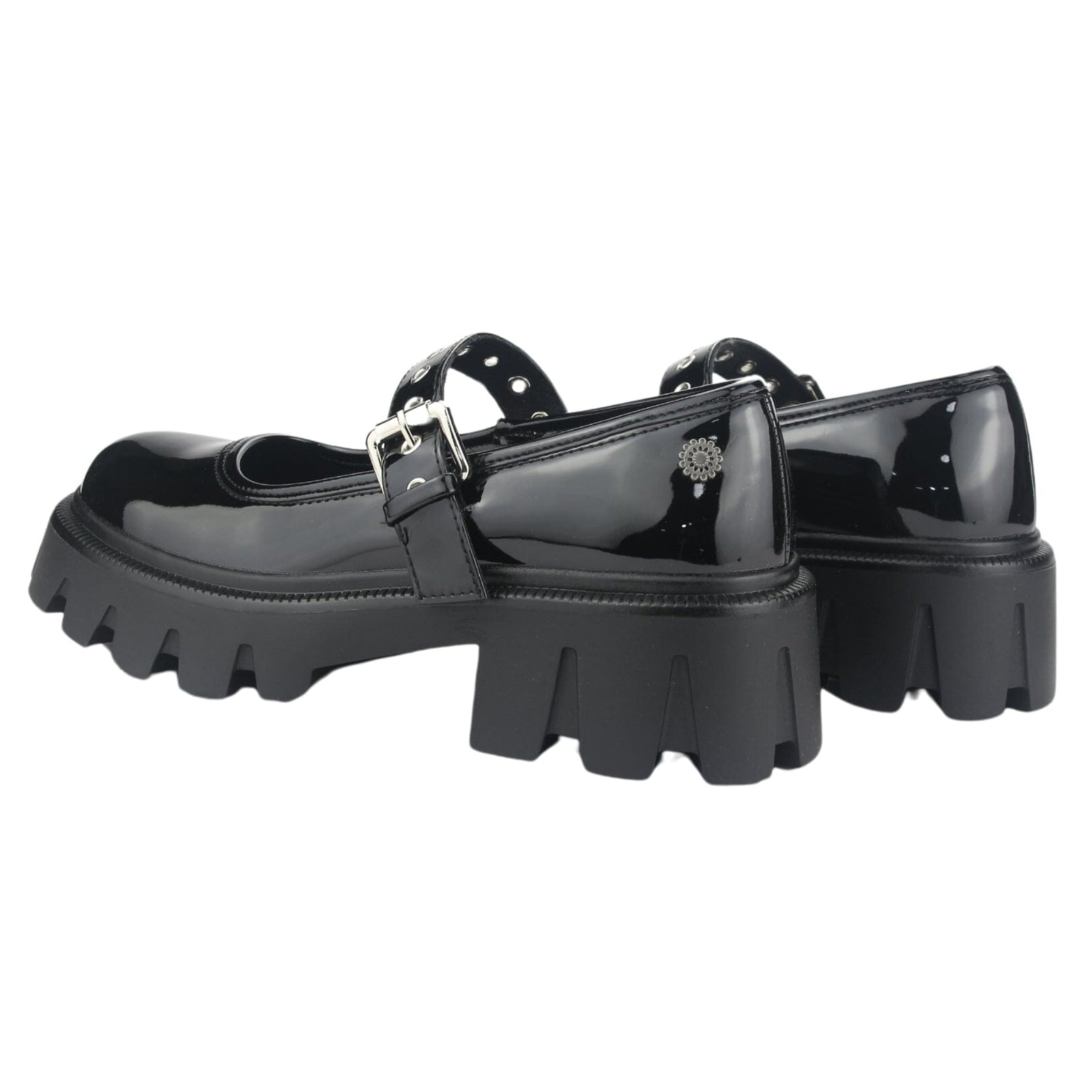 Zapato Chalada Mujer Joing-1 Negro Plataforma Mocasines Plataforma Chalada 
