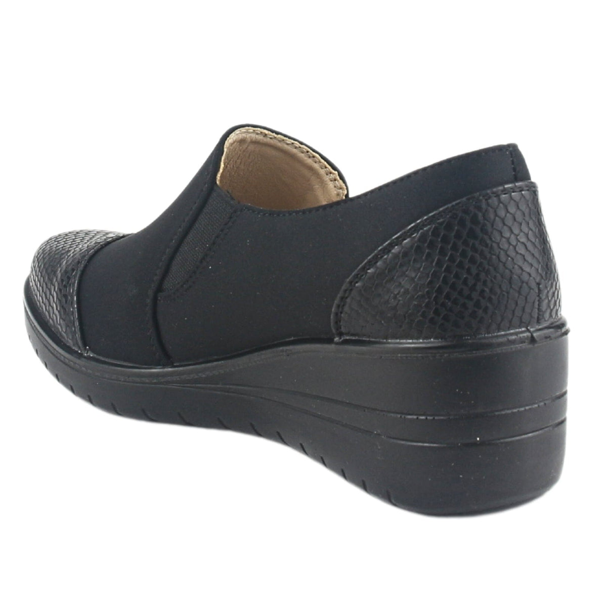 Zapato Chalada Mujer Matter-16 Negro Casual Mocasines Taco Chalada 