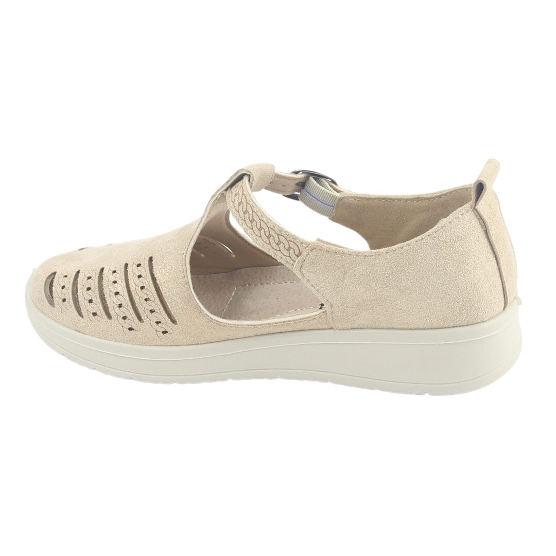 Zapato Chalada Mujer Peny-2 Beige Casual Zapatos Planos Comfort Chalada 