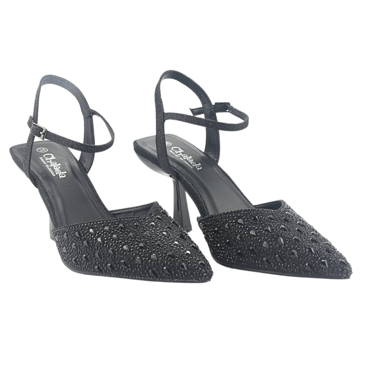 Zapato Chalada Mujer Rebi-1 Negro Moda Zapatos Taco Chalada 