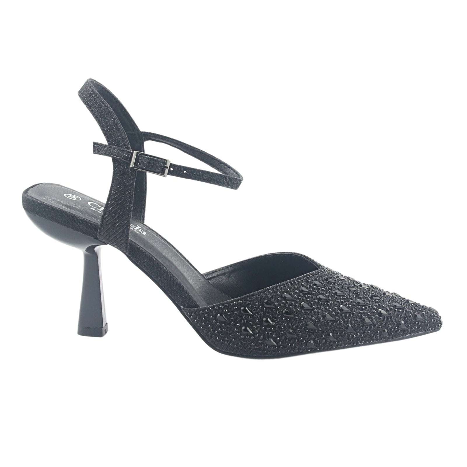 Zapato Chalada Mujer Rebi-1 Negro Moda Zapatos Taco Chalada 