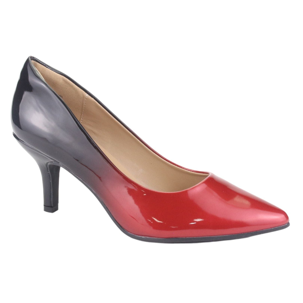 Zapato Chalada Mujer Regent-2 Negro Burgandy Fiesta Zapatos de Fiesta Chalada 