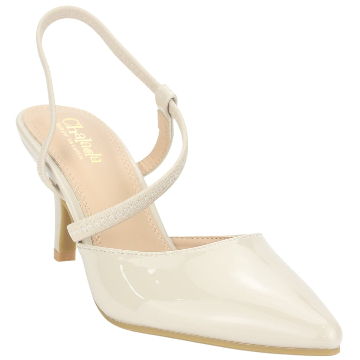 Zapato Chalada Mujer Regent-25 Nude Casual Tacones Altos Chalada 