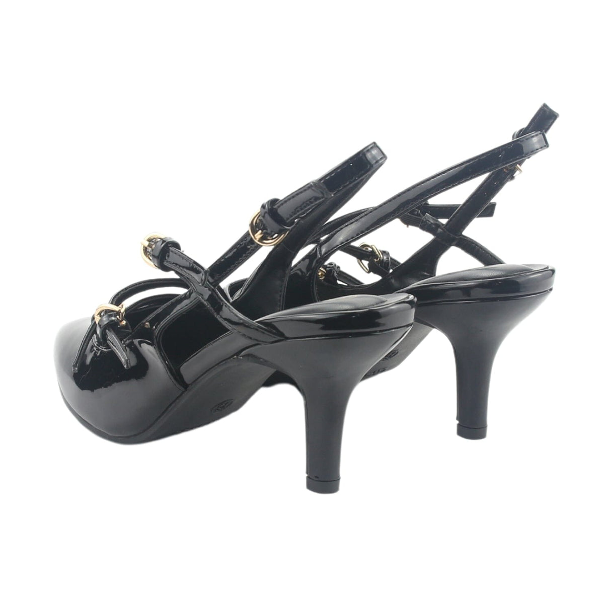 Zapato Chalada Mujer Regent-28 Negro Moda Tacones Bajos Chalada 