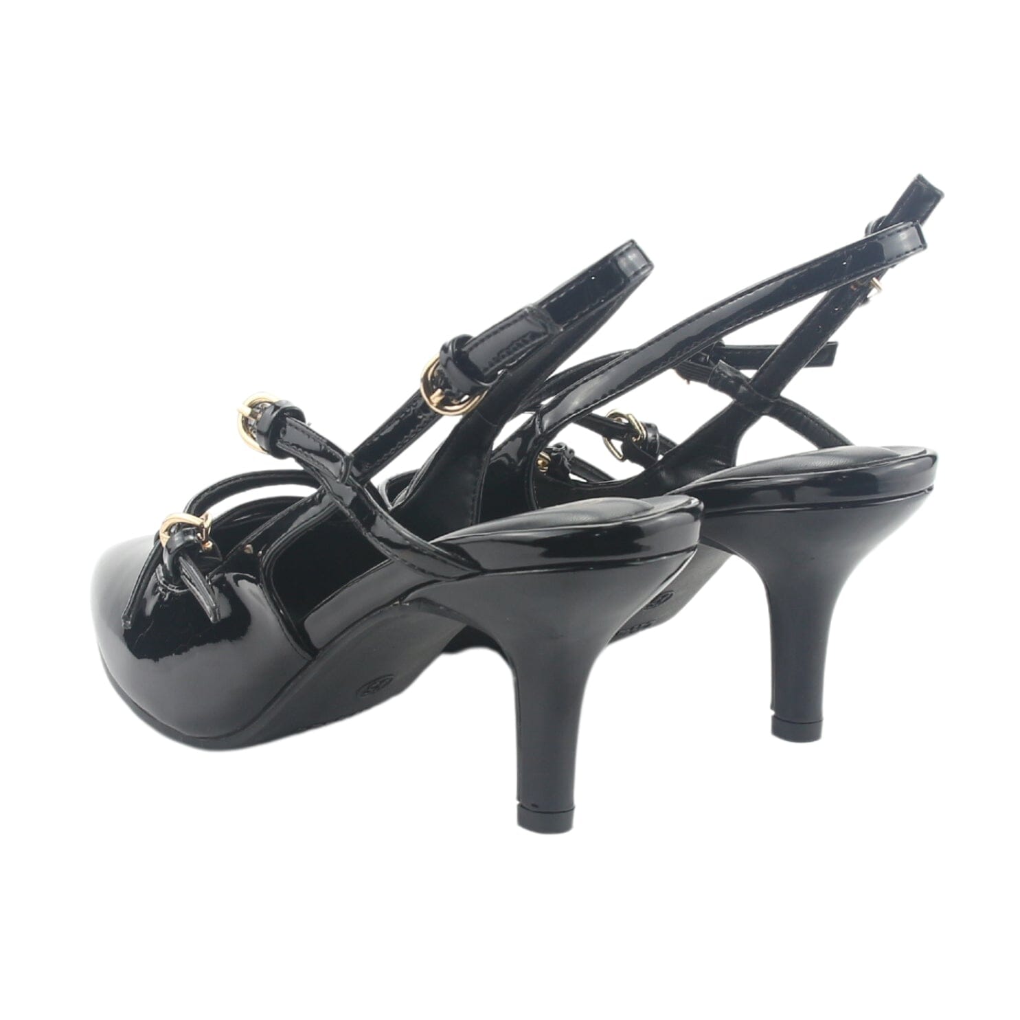 Zapato Chalada Mujer Regent-28 Negro Moda Tacones Bajos Chalada 