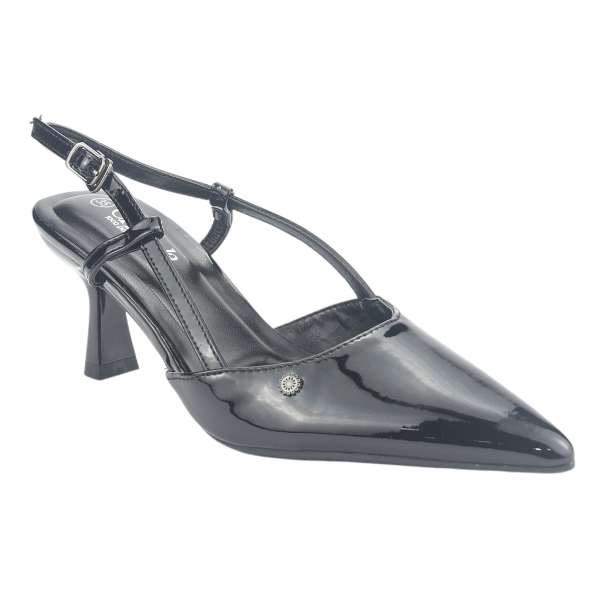 Zapato Chalada Mujer Reggia-3 Negro Moda Tacones Altos Chalada 