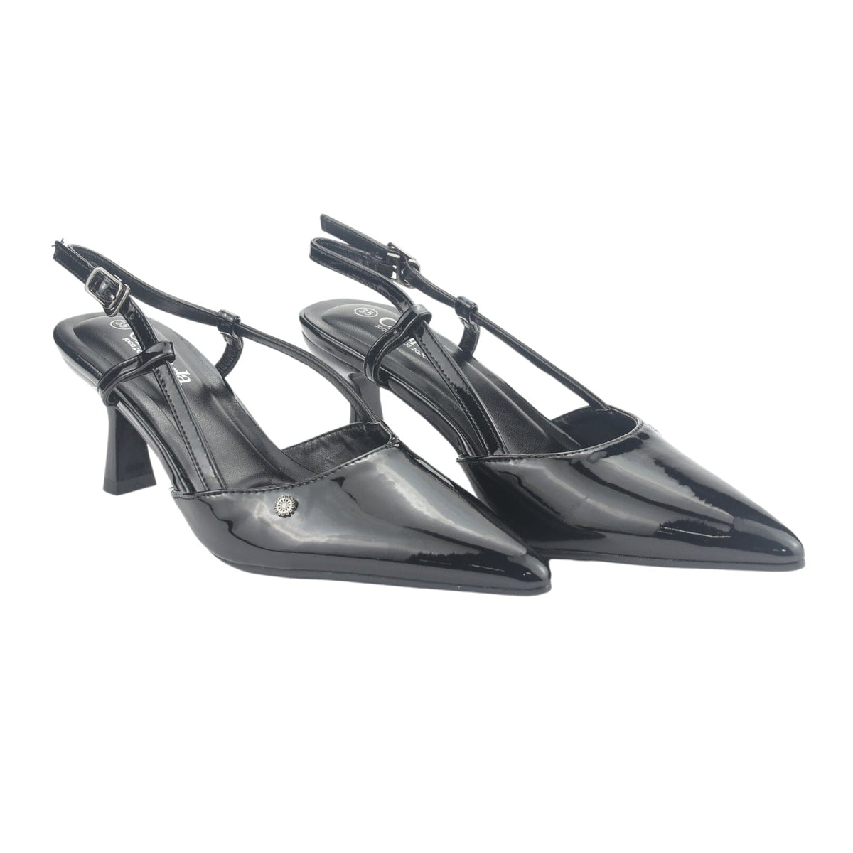 Zapato Chalada Mujer Reggia-3 Negro Moda Tacones Altos Chalada 