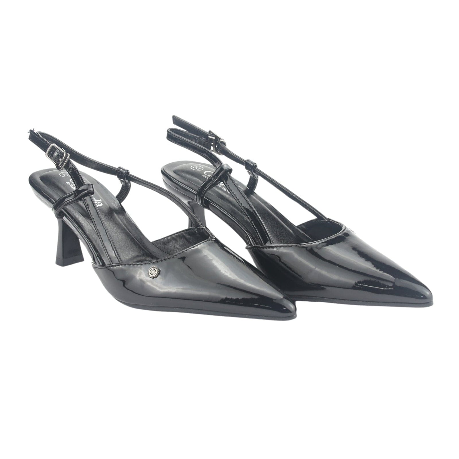 Zapato Chalada Mujer Reggia-3 Negro Moda Tacones Altos Chalada 